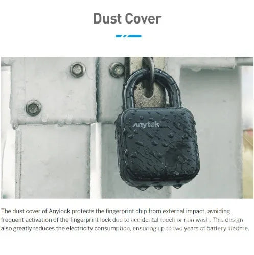 Intelligentes, wasserdichtes L3-Fingerabdruckschloss - Shopteufel
