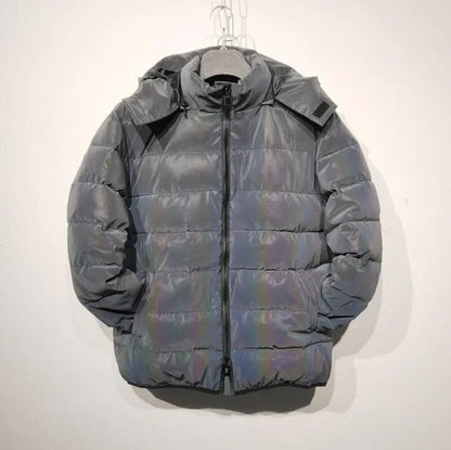 Winterjacke mit Regenbogenreflexion - Shopteufel