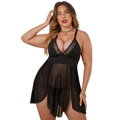 Sexy Pyjama mit Spitze - Shopteufel