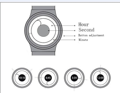 Coole Quarz Armbanduhr für Damen & Herren - Shopteufel