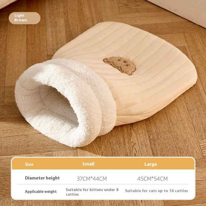 Schlafsack Warm Geschlossene Tasche Katzennest - Shopteufel