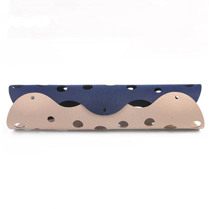 Katzentunnel, Katzenspielzeug aus Filz mit Pompon-Verbindung - Shopteufel