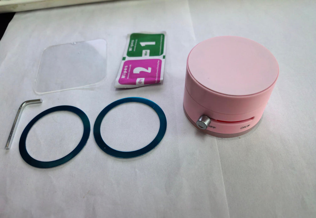 Faltbare magnetische Vakuum-Autohalterung für Smartphones mit faltbarem Saugnapf und Freisprechfunktion - Shopteufel