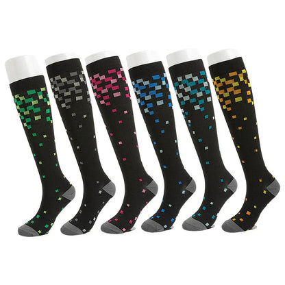 Cycling Socks, Sports Compression Socks, Mixable Compression Socks - Shopteufel
