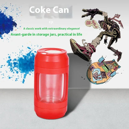 Zigarettenmühle aus Acrylglas mit versiegeltem Kunststoff und LED Lampe - Shopteufel