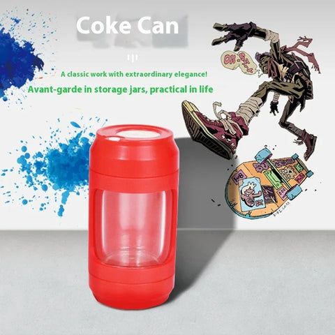 Zigarettenmühle aus Acrylglas mit versiegeltem Kunststoff und LED Lampe