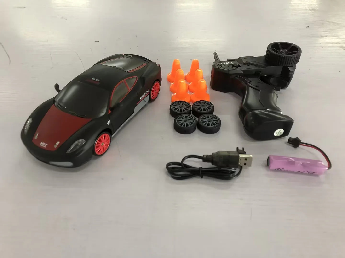 Drift-RC-Car, ferngesteuertes GTR-Modell für Kinder - Shopteufel