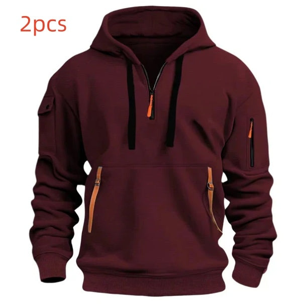 Kapuzenpullover, lockerer Pullover, modisches Sweatshirt - Shopteufel