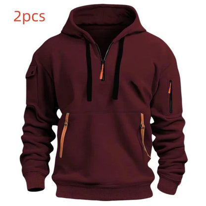 Kapuzenpullover, lockerer Pullover, modisches Sweatshirt - Shopteufel
