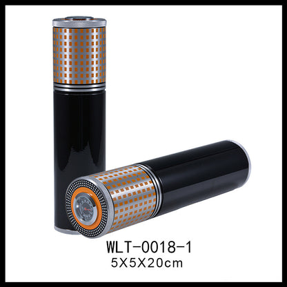 Tragbares Aufbewahrungsset für Zigarren aus Edelstahl