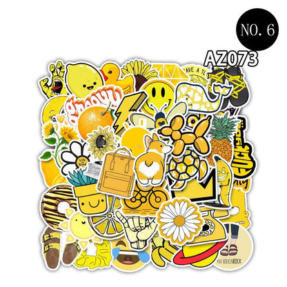 Bunte Anime-Cartoon-Aufkleber