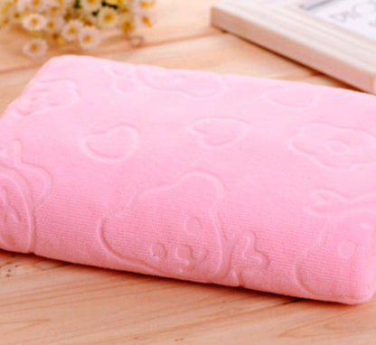 Großes Badetuch mit Cartoon-Bär, saugfähiges Handtuch für Kinder - Shopteufel