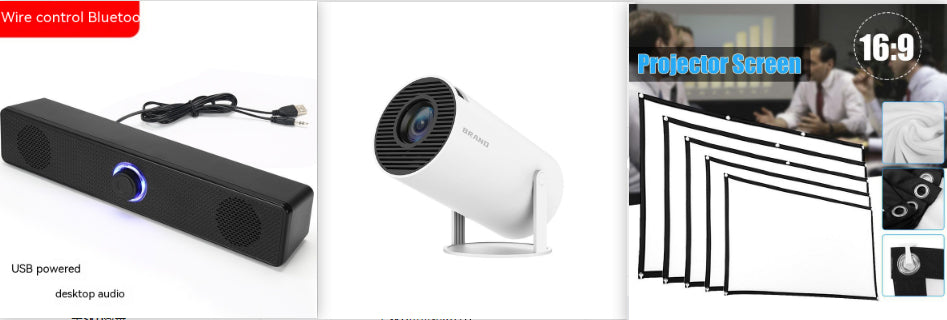 Tragbarer 4K-Projektor für den Heimgebrauch