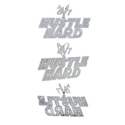 Hip-Hop-Halskette mit Buchstabenanhänger - Shopteufel