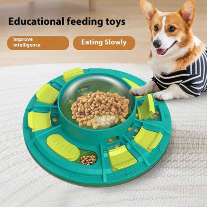 Interactive Dog Puzzle Toy For IQ Improvement And Slow Feeding Suitable For All Sizes Pets Nutritious Diet-Friendly Non-Electric Plastic Pets Game Pet Products - Shopteufel