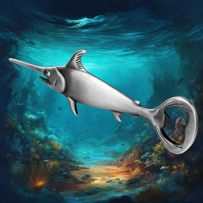 Creative Swordfish Handle Metal Beer Bottle Openers Kitchen Bar Accessories Tools Beer Gifts Beer Openors Kitchen Gadgets - Shopteufel