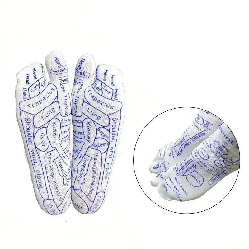 Fußmassage-Socken zur Linderung müder Füße, Reflexzonen-Socken - Shopteufel