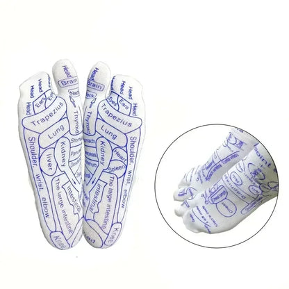 Fußmassage-Socken zur Linderung müder Füße, Reflexzonen-Socken - Shopteufel