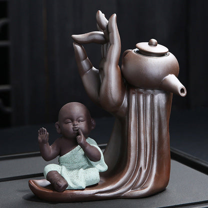 Ebony Ceremony Utensils Purple Sand Tea Set - Shopteufel