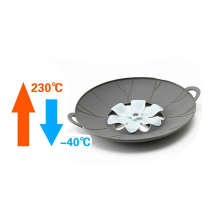 Küchenhelfer Silikon-Topfdeckel, auslaufsicher, Küchenutensilien, blumenförmige Backutensilien - Shopteufel