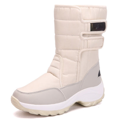 Bequeme Winterstiefel, warme Schneestiefel für Damen - Shopteufel