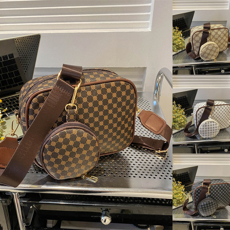 Vintage Umhängetasche für Damen, Schultertasche - Shopteufel