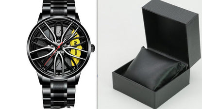 Automatic Movement Watch Waterproof Wheel Style Non-mechanical Watch - Shopteufel