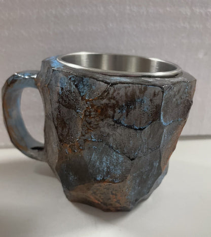 400 ml Kaffeetasse aus Kunstharz mit Henkeln - Shopteufel