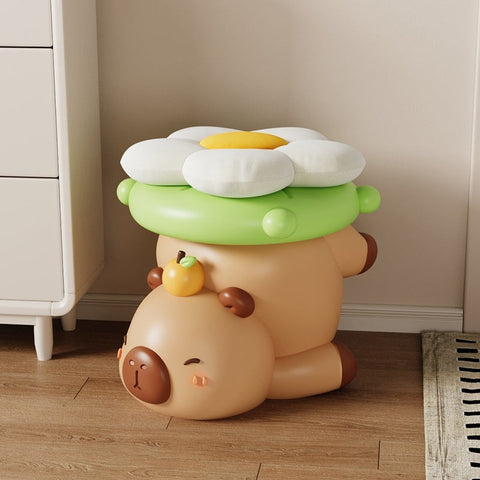 Niedlicher, Kappabala-Schuhwechselhocker zur Entspannung – praktische Heimdekoration