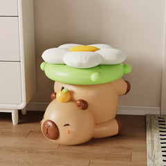 Niedlicher, Kappabala-Schuhwechselhocker zur Entspannung – praktische Heimdekoration