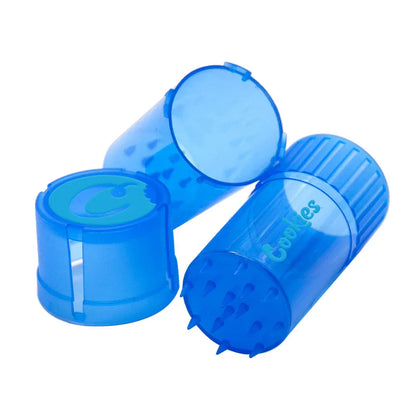 Dreilagiger Kunststoff-Grinder mit Aufbewahrungsbox und integriertem Rauchmühlenaufsatz - Shopteufel