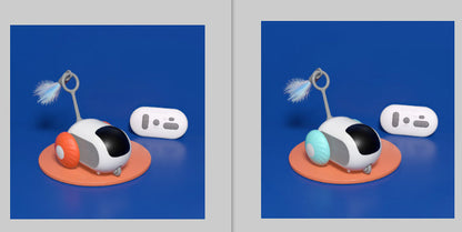 Interaktives Katzenauto mit Fernbedienung - Shopteufel