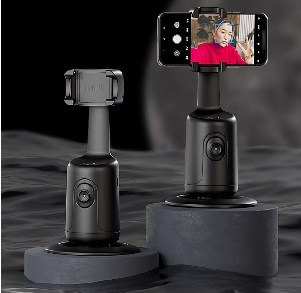 360°-Auto-Gesichtserkennungs-Gimbal mit KI-gestützter Gesichtserkennung und automatischer Handyhalterung für Smartphones - Shopteufel