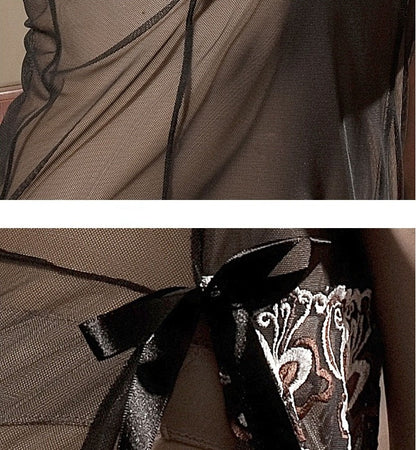 Heiße erotische sexy Dessous-Nachtwäsche aus Spitze (M-3XL) - Shopteufel