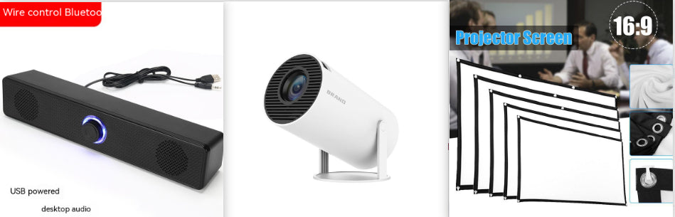 Tragbarer 4K-Projektor für den Heimgebrauch