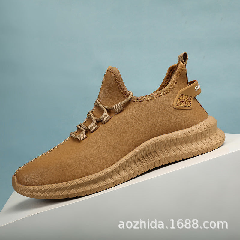 Sportliche Freizeitschuhe aus Leder für Herren - Shopteufel