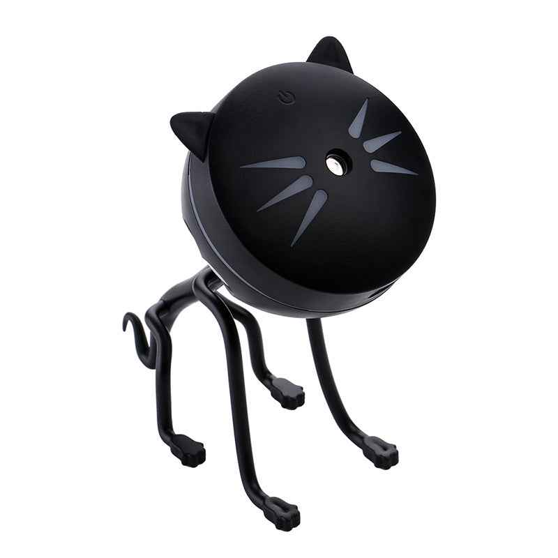 150ML Katzen-Ultraschall-Luftbefeuchter Aromatherapie-Diffusoren USB Auto-Lufterfrischer Home Mini-Luftwasser-Luftreiniger Led Birne Diffusor - Shopteufel