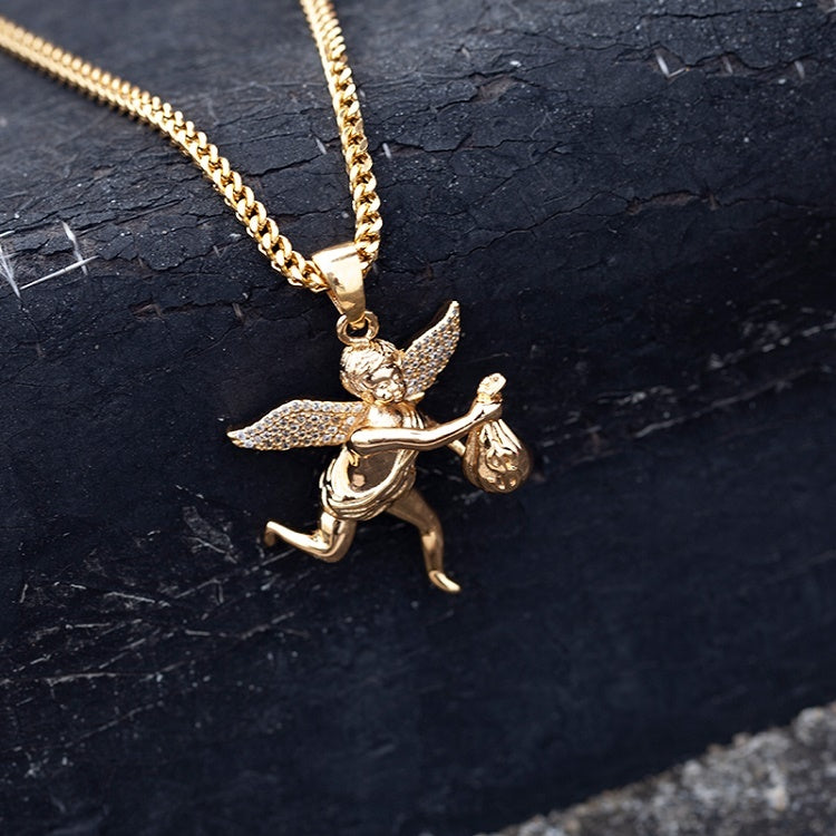 Hip Hop Engels-Kette - Shopteufel