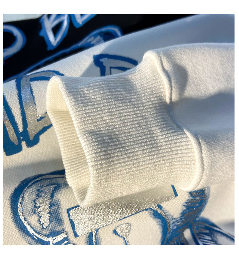 Locker High Street Oversize Retro Bear Hoodie für Damen - Shopteufel