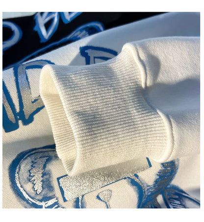 Locker High Street Oversize Retro Bear Hoodie für Damen - Shopteufel