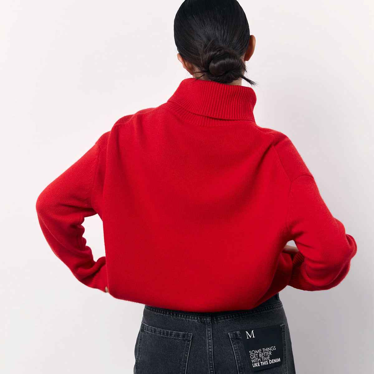 Winter Turtleneck Sweater Fashion Personality Long Sleeve Knitted Top Women's Clothing - Shopteufel