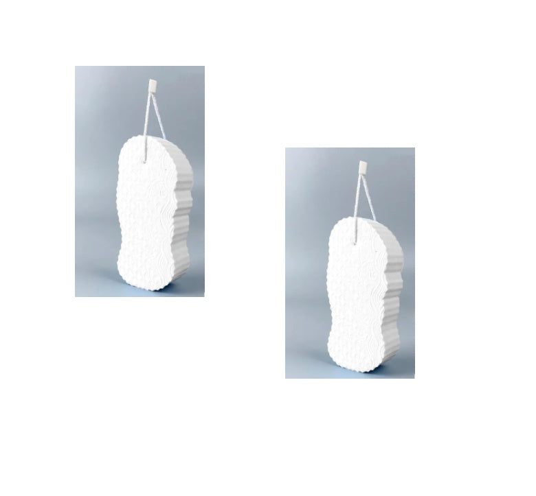 3D-Körpermassageschwamm mit Fischschuppenmuster, dreidimensionaler Badeball - Shopteufel