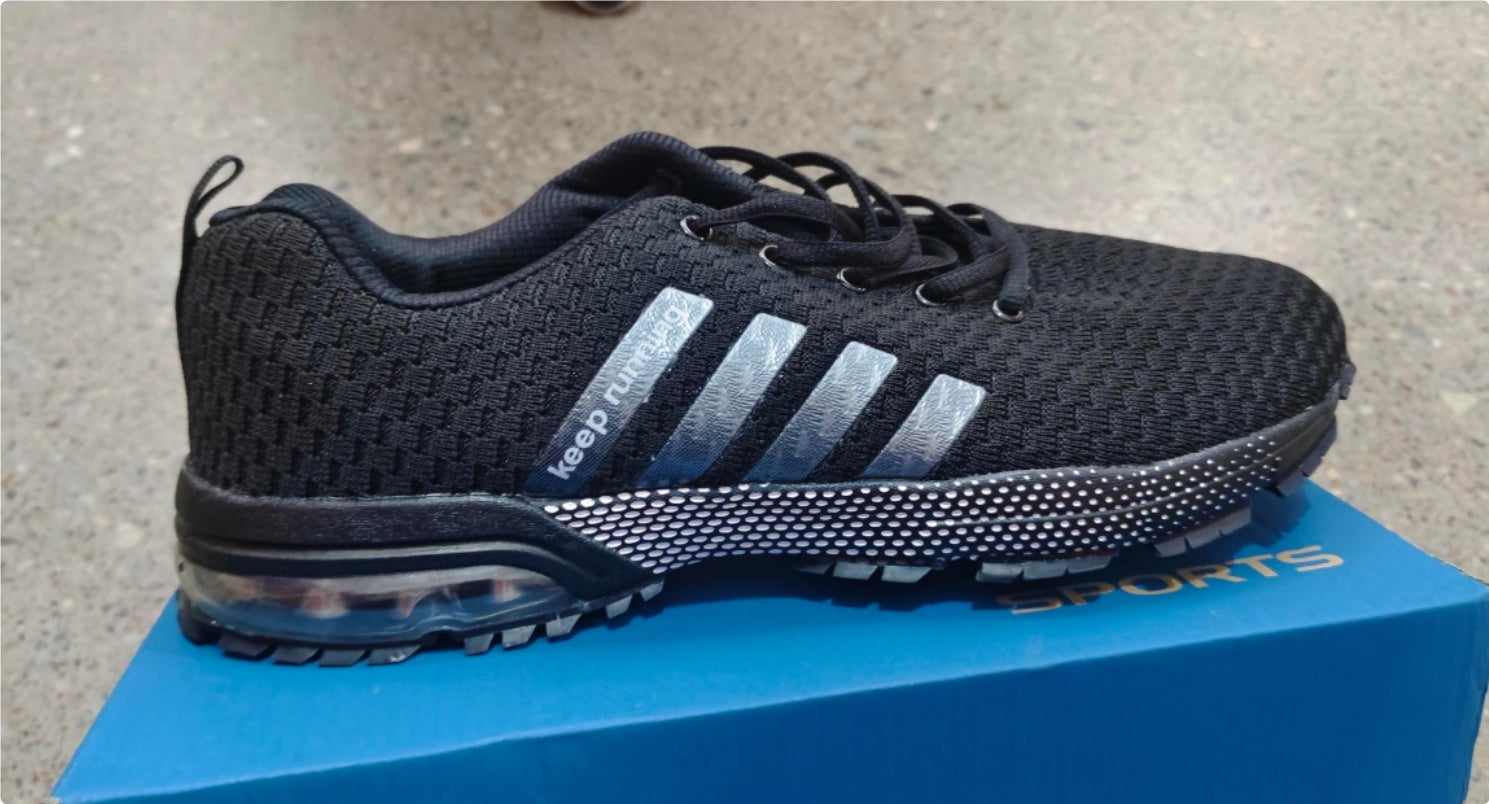 Atmungsaktive Outdoor-Sportschuhe, Laufschuhe und Fitness-Joggingschuhe für Damen und Herren aus Mesh - Shopteufel