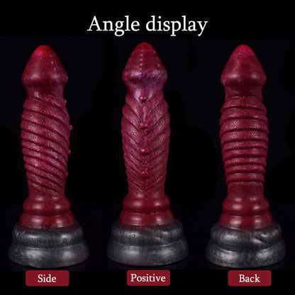 Farbiger Dildo, tierähnlicher Penis, Masturbator, unregelmäßiger Analplug - Shopteufel