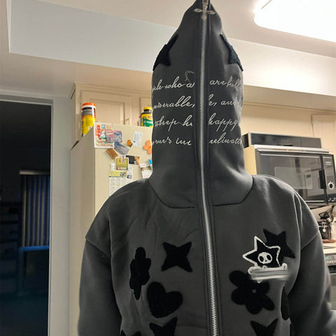 Hoodie Jacke mit Kapuze