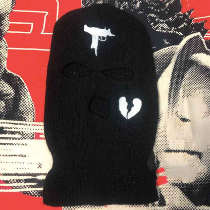 Bestickte Acryl-Skimaske - Shopteufel