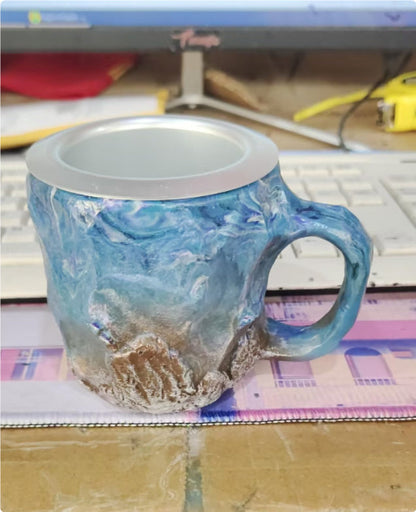 400 ml Kaffeetasse aus Kunstharz mit Henkeln - Shopteufel