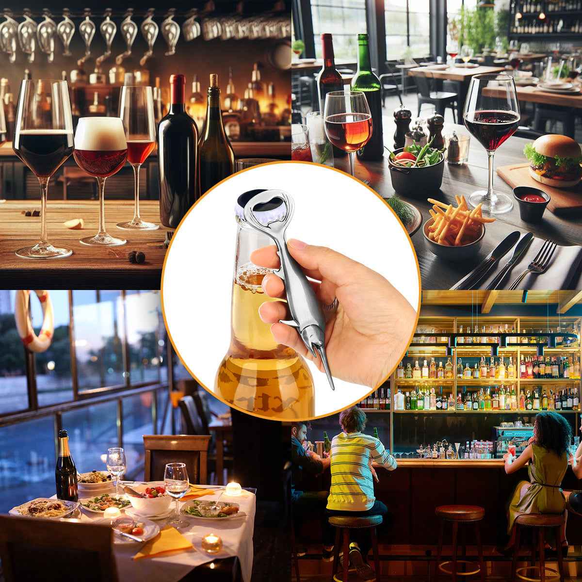 Creative Swordfish Handle Metal Beer Bottle Openers Kitchen Bar Accessories Tools Beer Gifts Beer Openors Kitchen Gadgets - Shopteufel