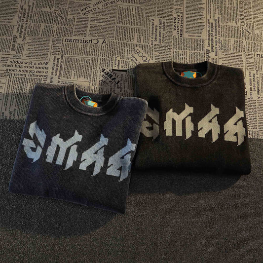 Amerikanischer Retro-Hip-Hop-Streetwear-Pullover für Herren im lässigen Stil - Shopteufel