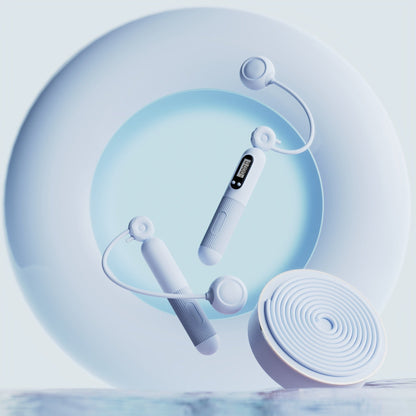 Springseil mit Zähler, verstellbares Springseil mit Kalorienzähler - Shopteufel